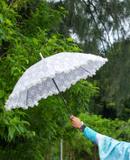 White Lacey Umbrella