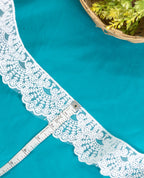 Organza Lace - Embroidered Organza one sided Lace (Width - 2 inch)