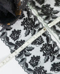 Net Lace - Black Light weight Net Lace ( Width - 5 inch)