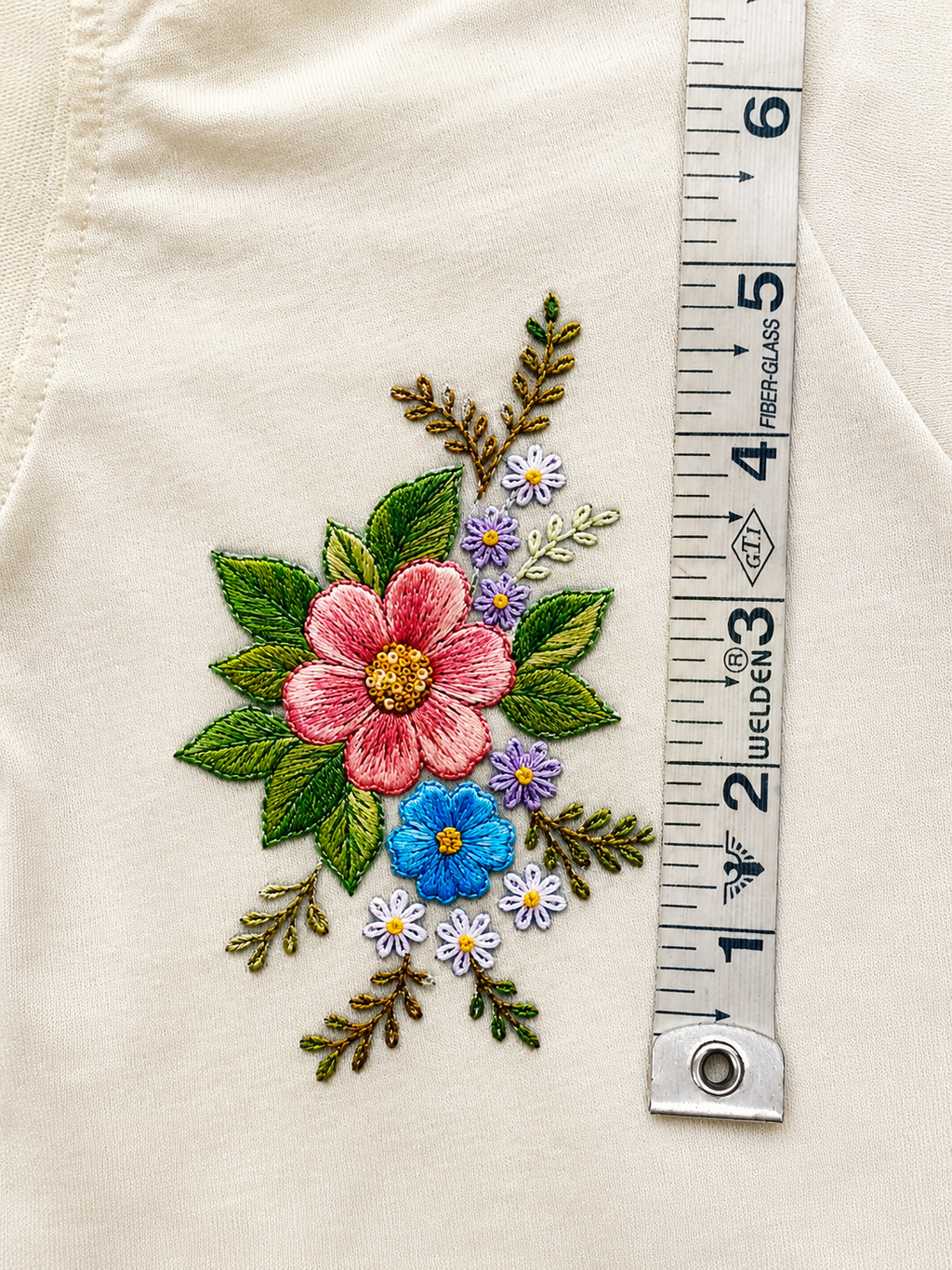 Iron-on Appliqué  (Floral)
