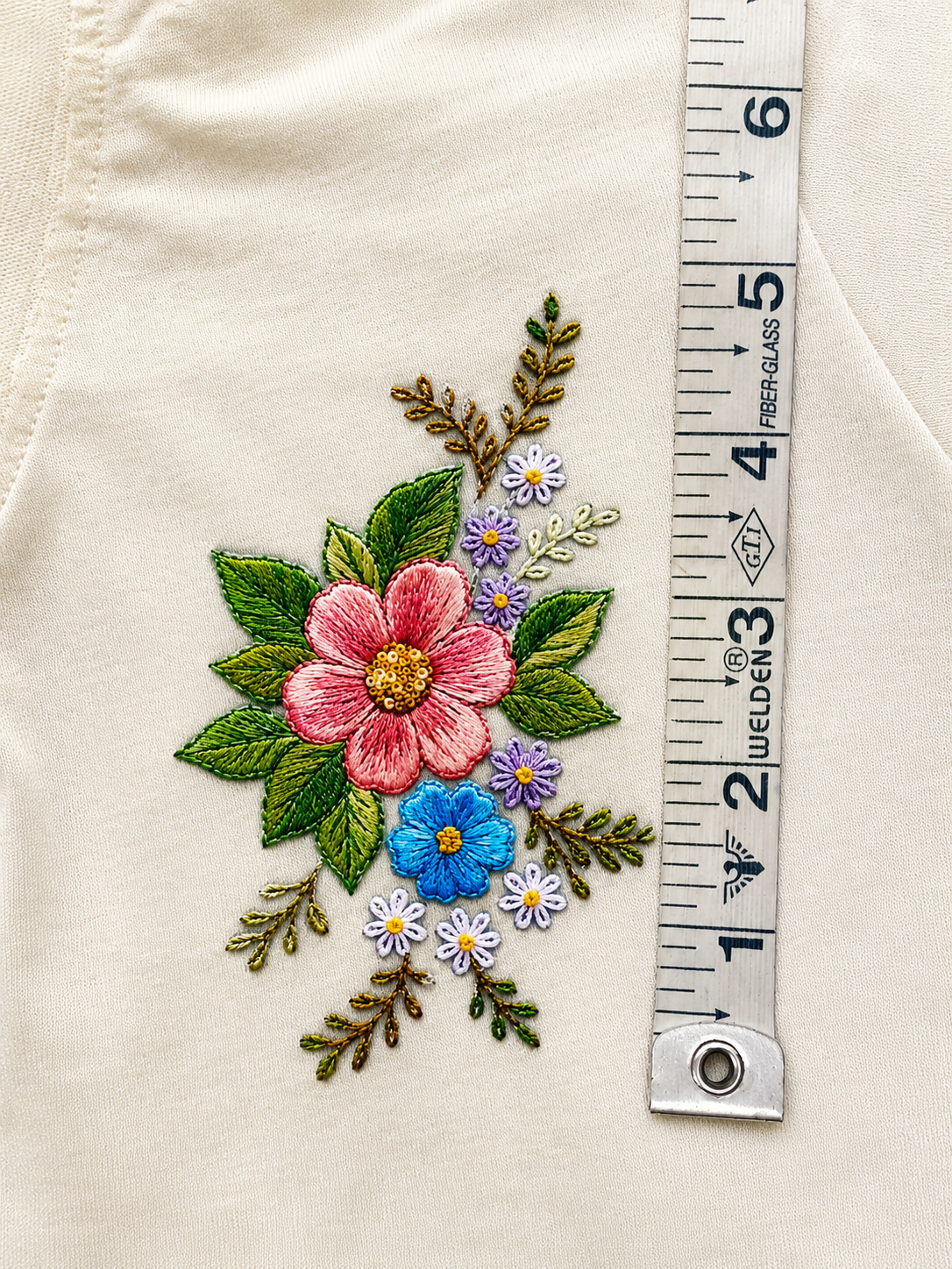 Iron-on Appliqué  (Floral)