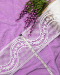 Net Lace - Parallel Border with Wave (Width - 5 inch)
