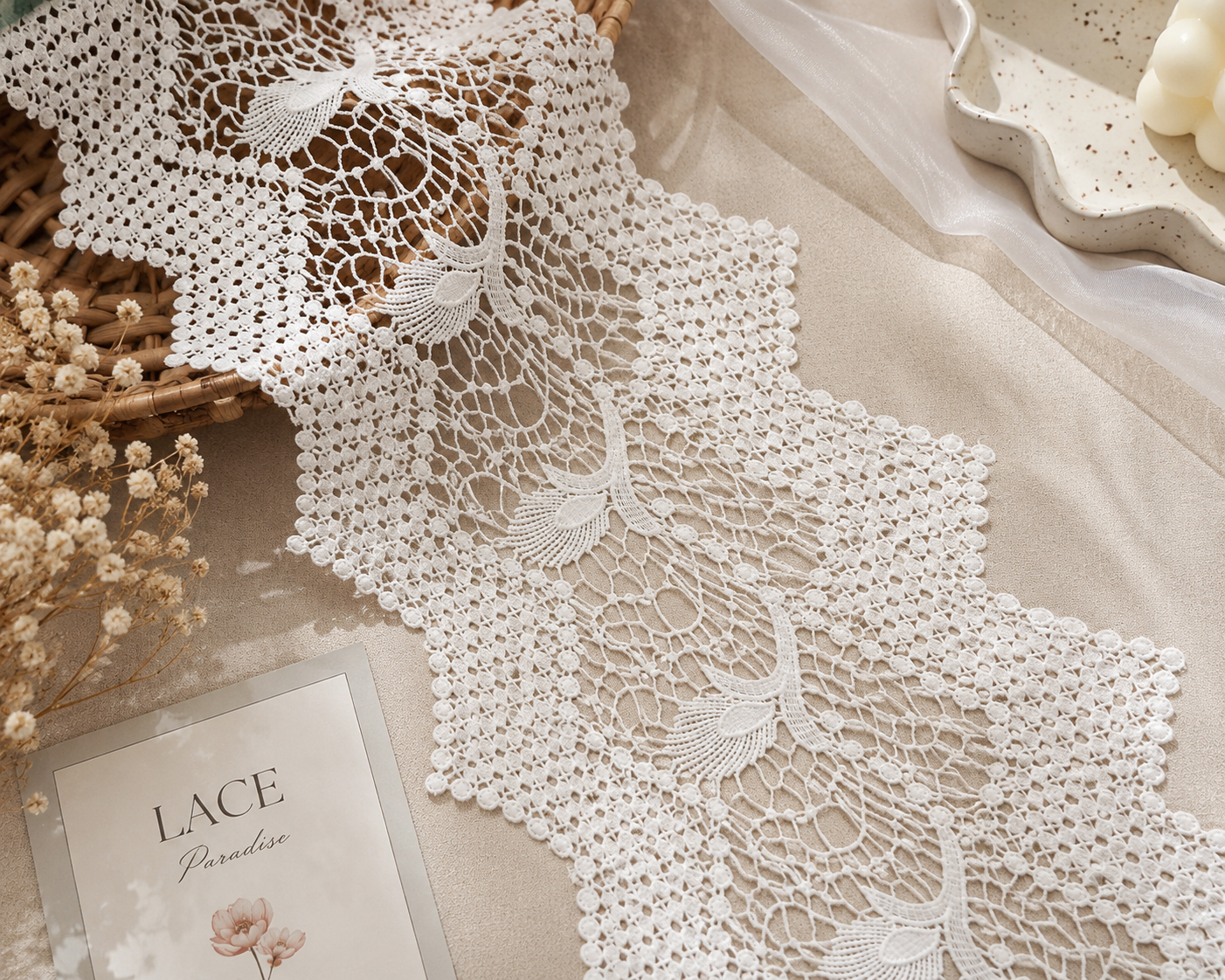 Broad Chevron Dots Jali