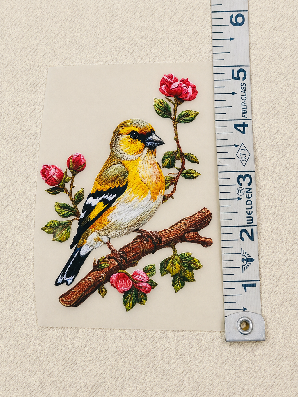 Iron-on Applique (Bird in Nature)