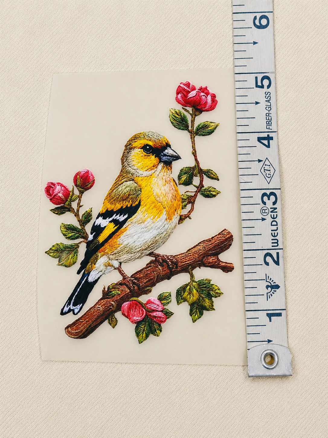 Iron-on Applique (Bird in Nature)