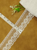 Raschel Lace - Honeycomb Pattern Raschel Nylon Lace (Width - 2 inch)