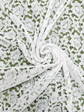 Small Flowers all over Chantilly Lace Fabric (Width - 56 inch)