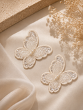 Beaded Butterfly 3D Patch (2 inch)