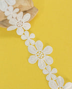 Guipure Lace Flower Sequence (width-2”)