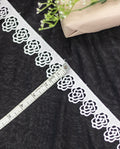 GPO Lace - Outline Rose Lace (Width - 1.5 Inch)