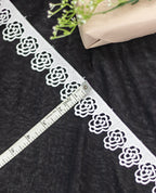 GPO Lace - Outline Rose Lace (Width - 1.5 Inch)