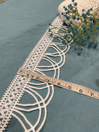 Guipure Lace - Big scallop (width 3.75”)