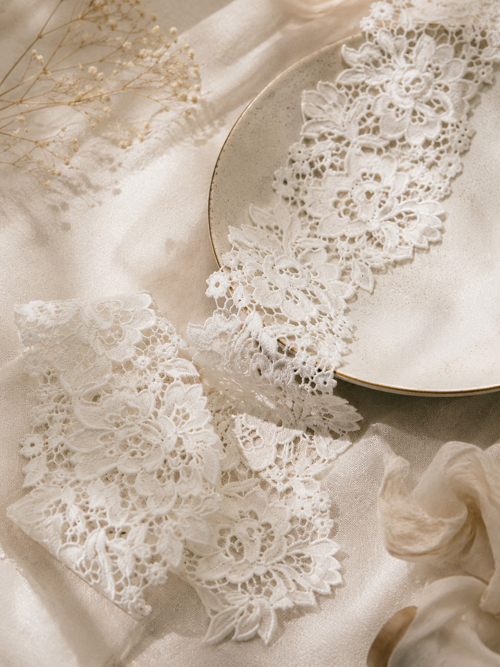 Guipure Soft Floral Lace