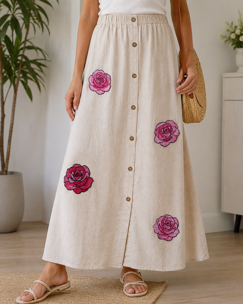 Iron-on Appliqué (Rose)