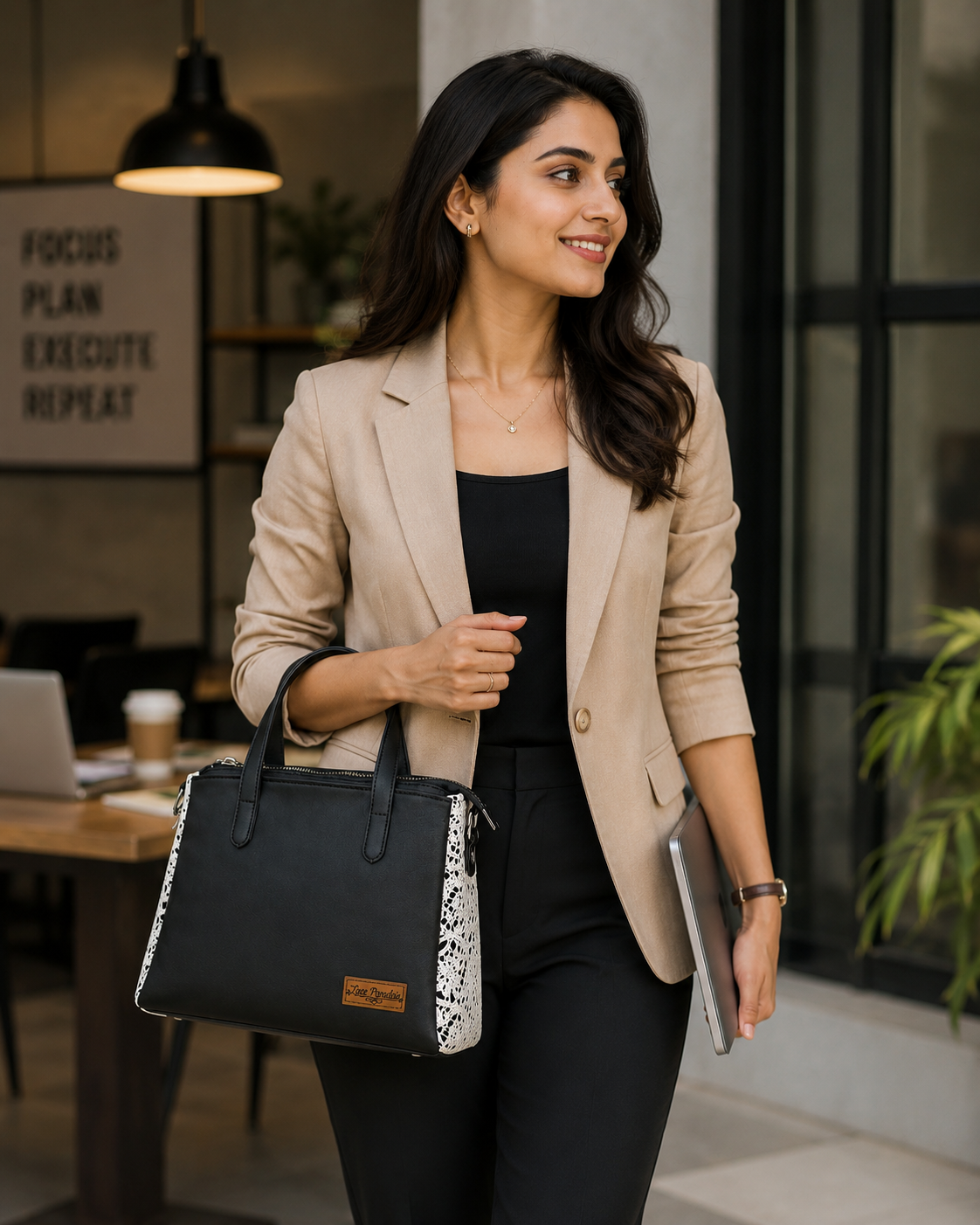 Elegant Structured Handbag / Bella