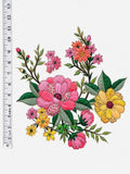 Floral Iron-On Patch