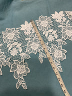 Broad Guipure Floral Lace