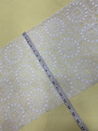 Broad Geometrical Guipure Lace