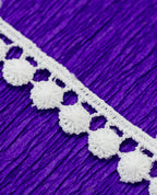 GPO Lace - Dot/Bindi Edging  (Width - 0.25 Inch)