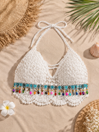 Gypsy Pearl Crochet Bralette