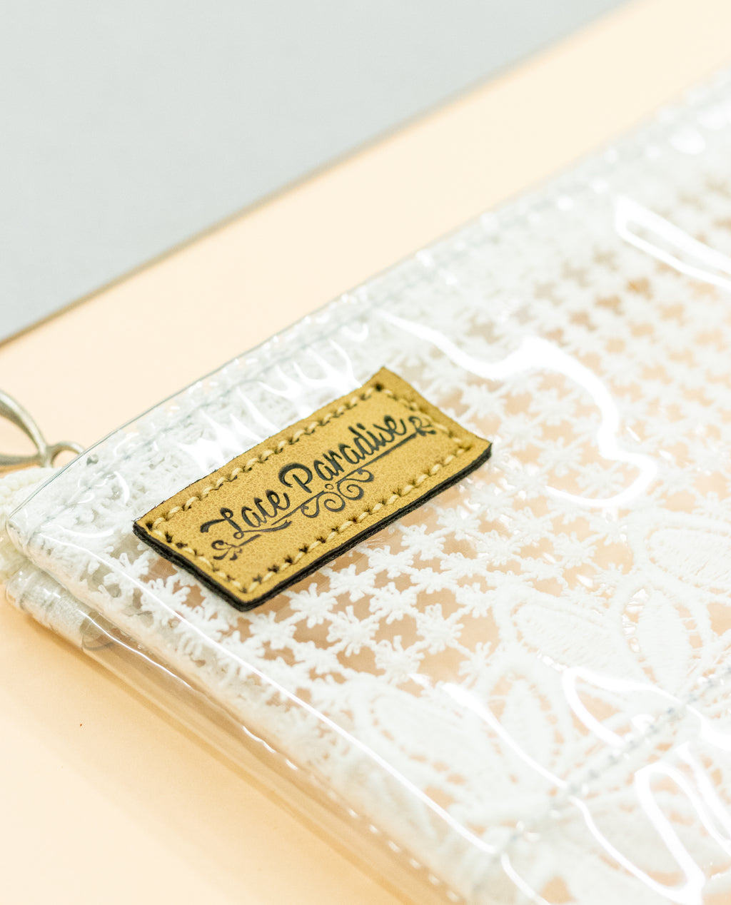Transparent Lace Pouch