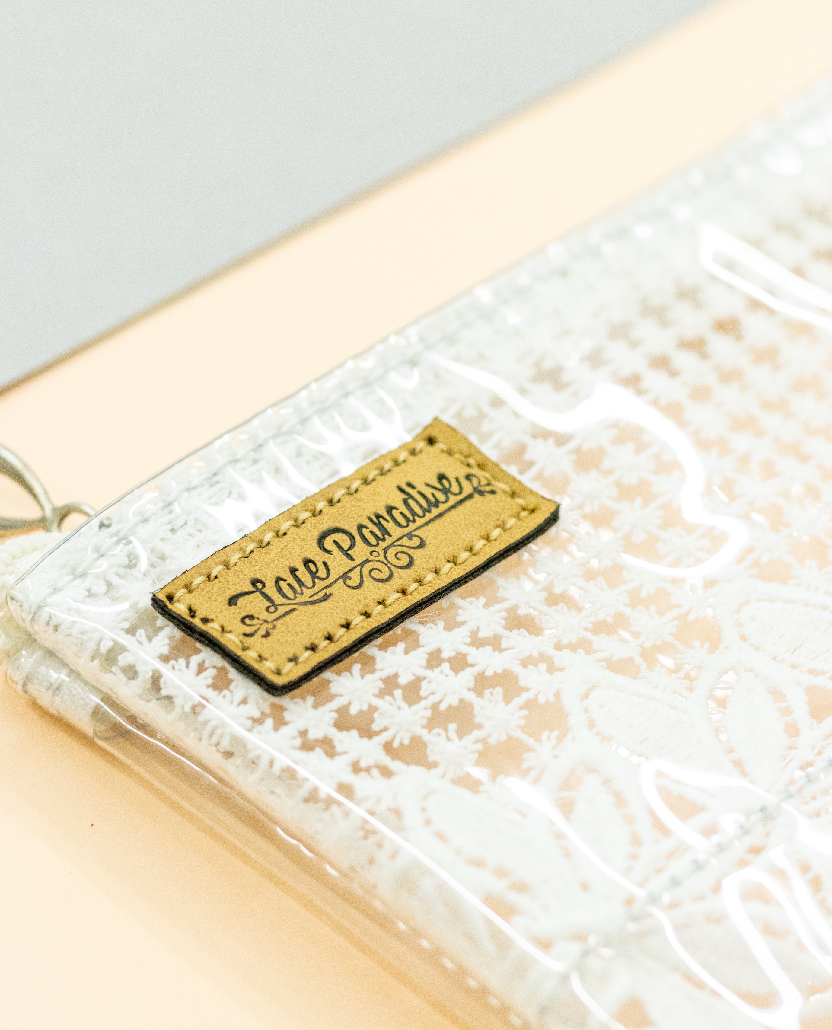 Transparent Lace Pouch