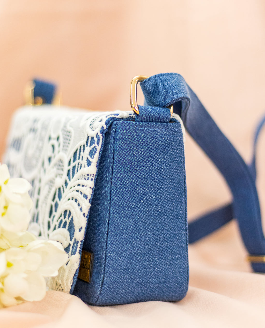 Denim Box Sling
