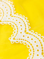 GPO Lace - Small Scallops with Eyelets (Width - 2 inch)