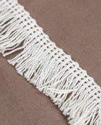 Crochet Lace - Small Cotton Thread Fringe (Width - 1 inch)