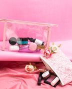 Sheer and Clear combo pouch