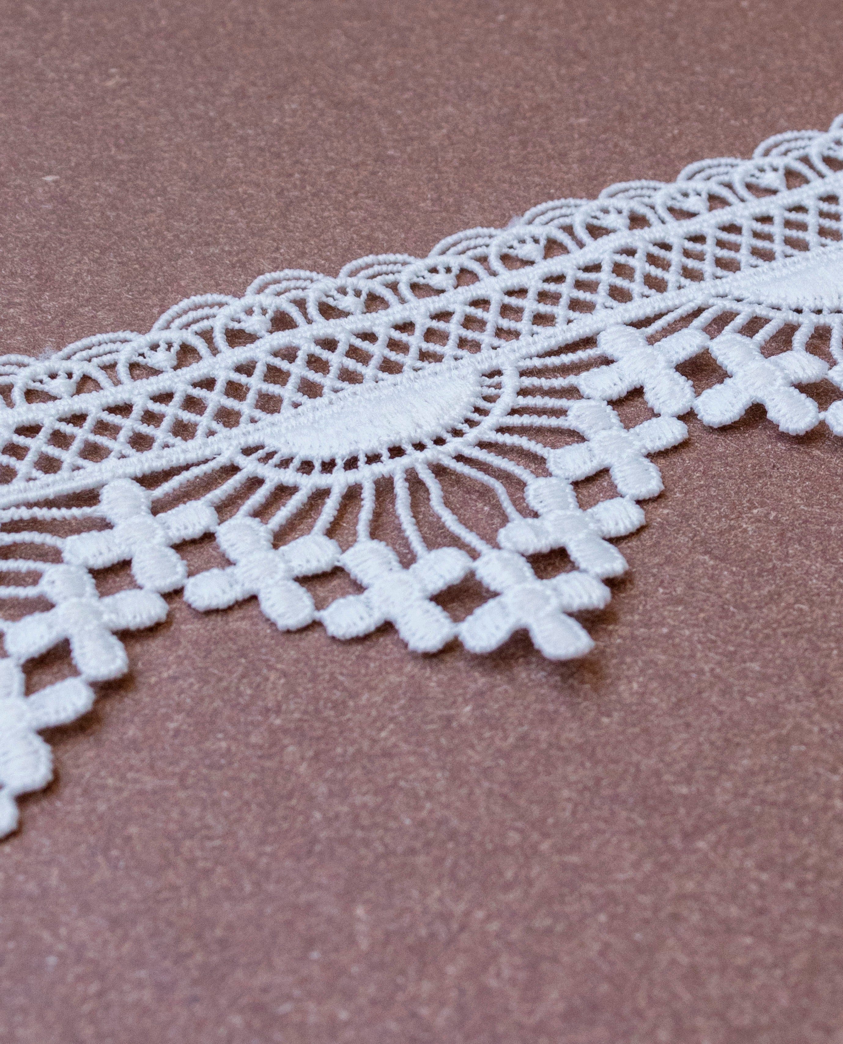 GPO Lace - Inverted Sunrise GPO lace (Width - 2.5 inch)