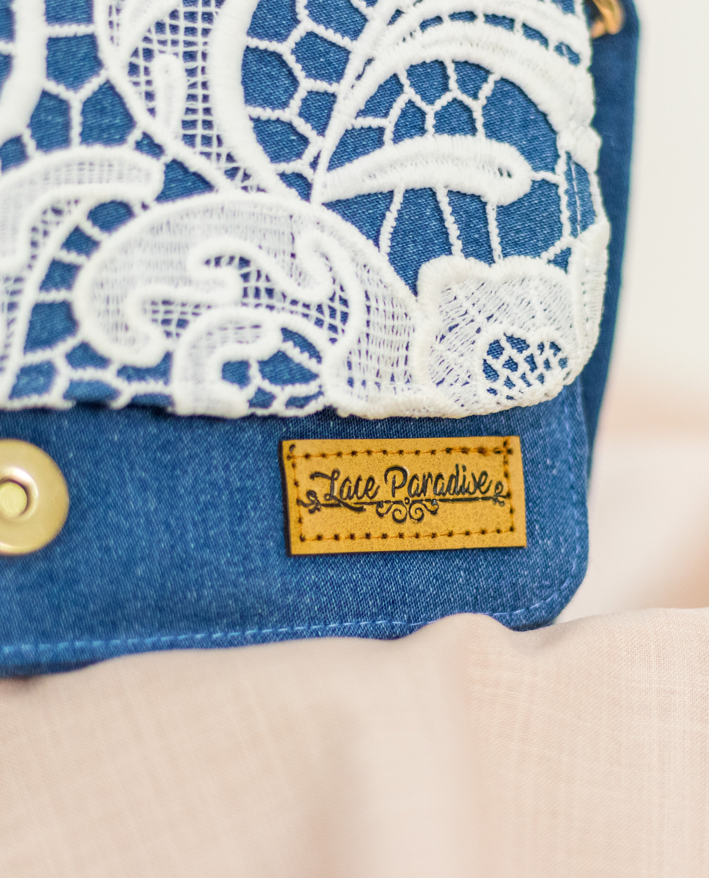 Denim Box Sling