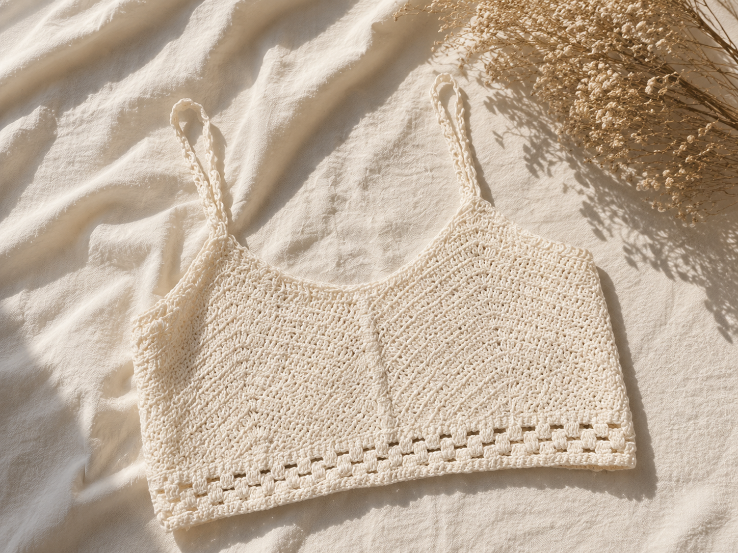 Crochet Bralette (Free Size)