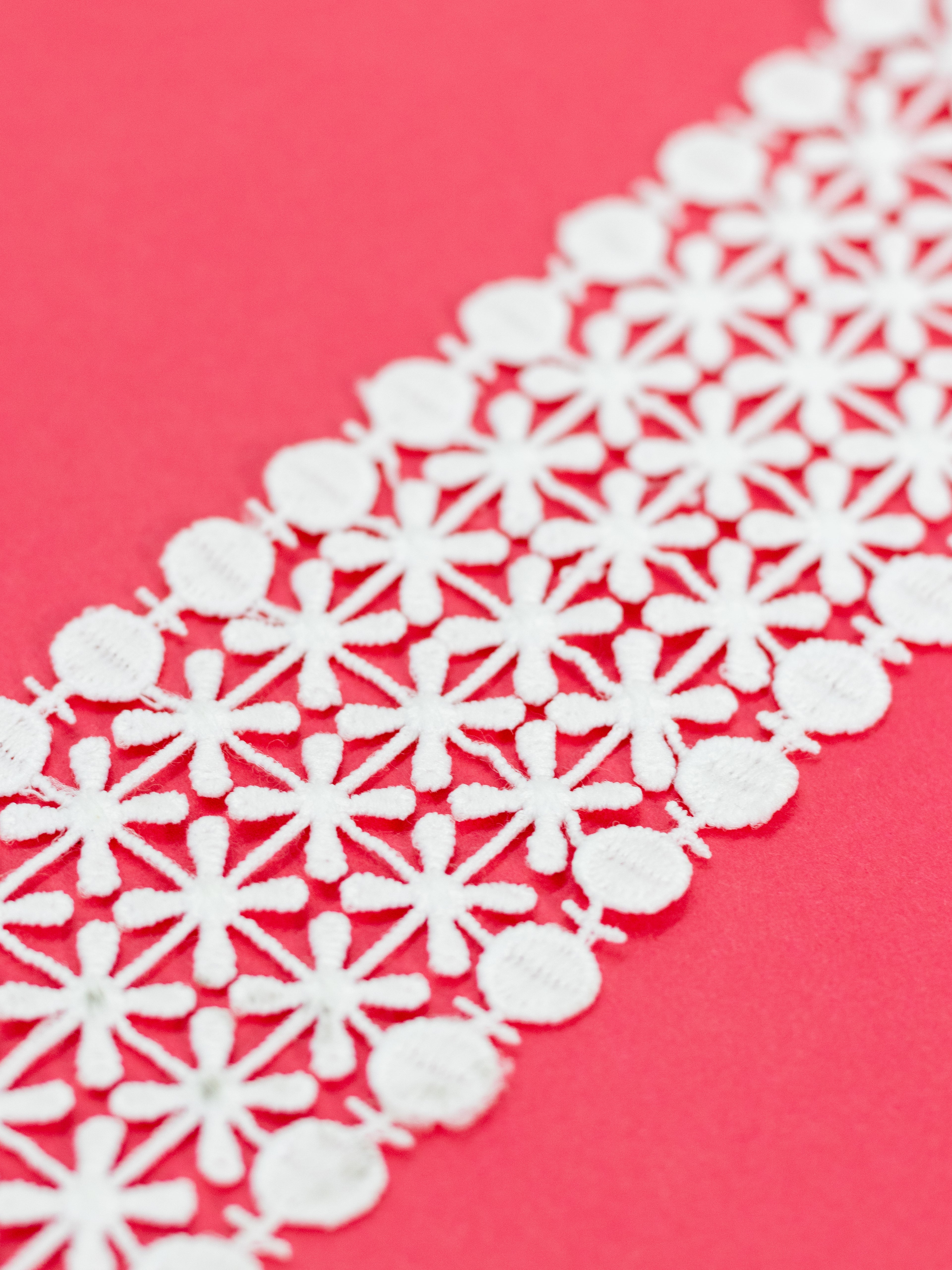 GPO Lace - Cross and Dots Parallel Lace (Width - 2 inch)