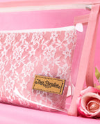 Sheer and Clear combo pouch