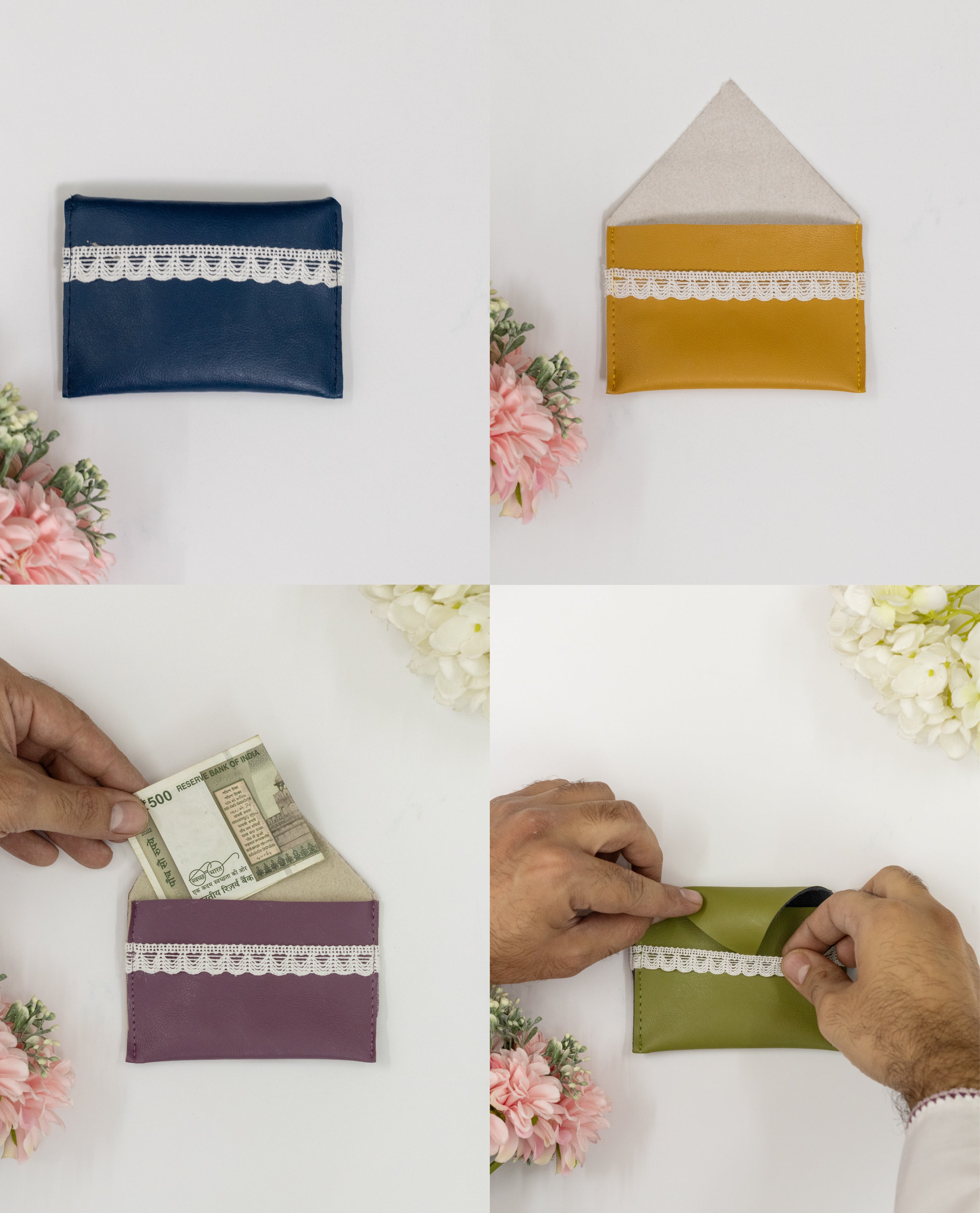 Lace Cash Envelope / Mini Wallet