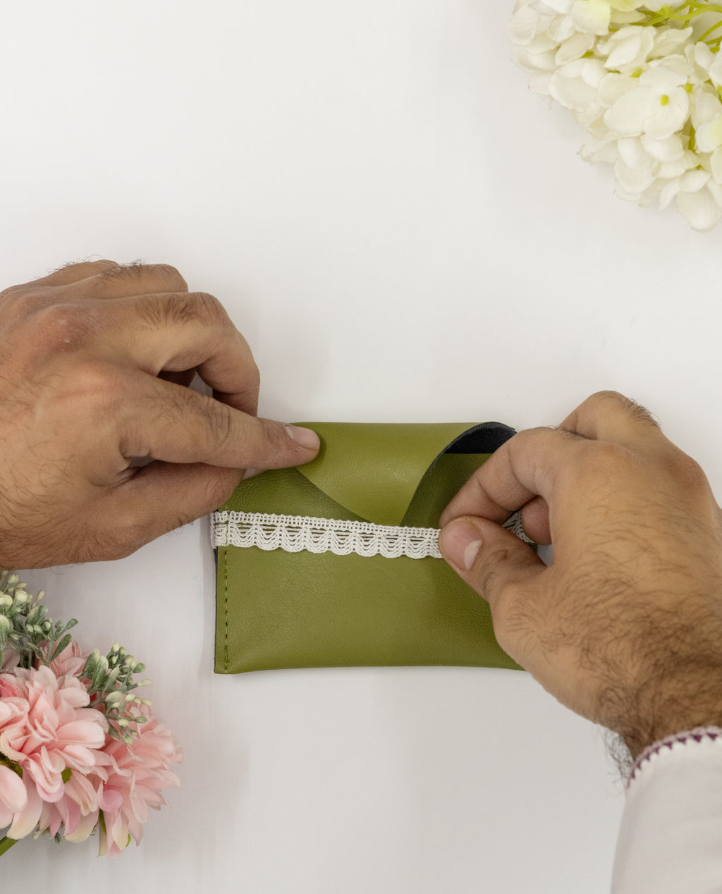 Lace Cash Envelope / Mini Wallet