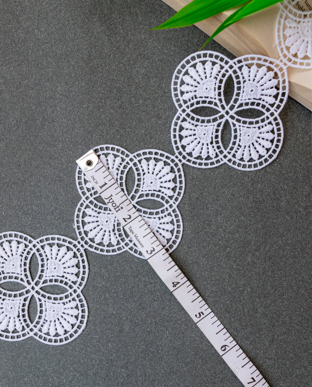 GPO Lace - Concentric Circles GPO Lace (Width - 3 inch)