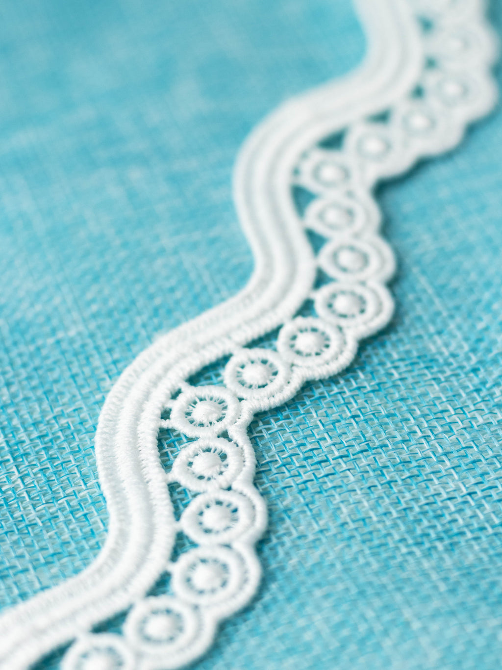 GPO Lace - Dots on Waves (Width - 2 Inch)