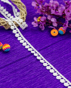 GPO Lace - Dot/Bindi Edging  (Width - 0.25 Inch)