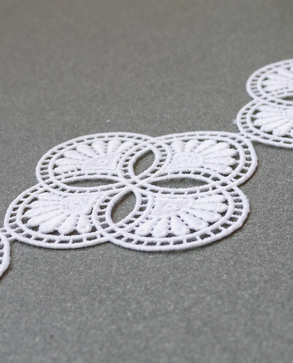 GPO Lace - Concentric Circles GPO Lace (Width - 3 inch)