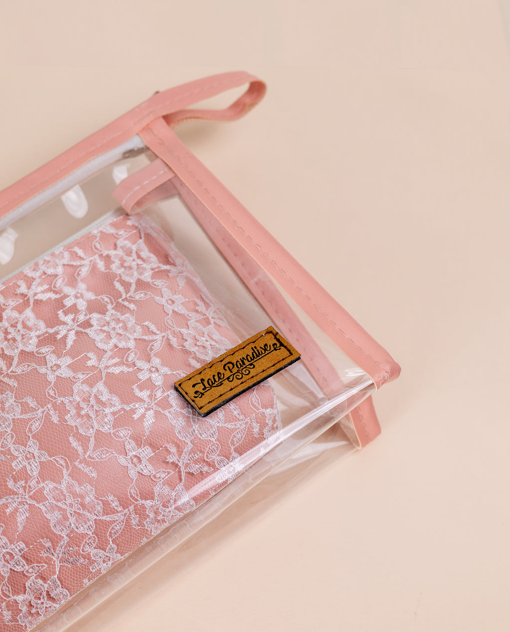 Sheer and Clear combo pouch