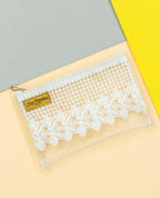 Transparent Lace Pouch