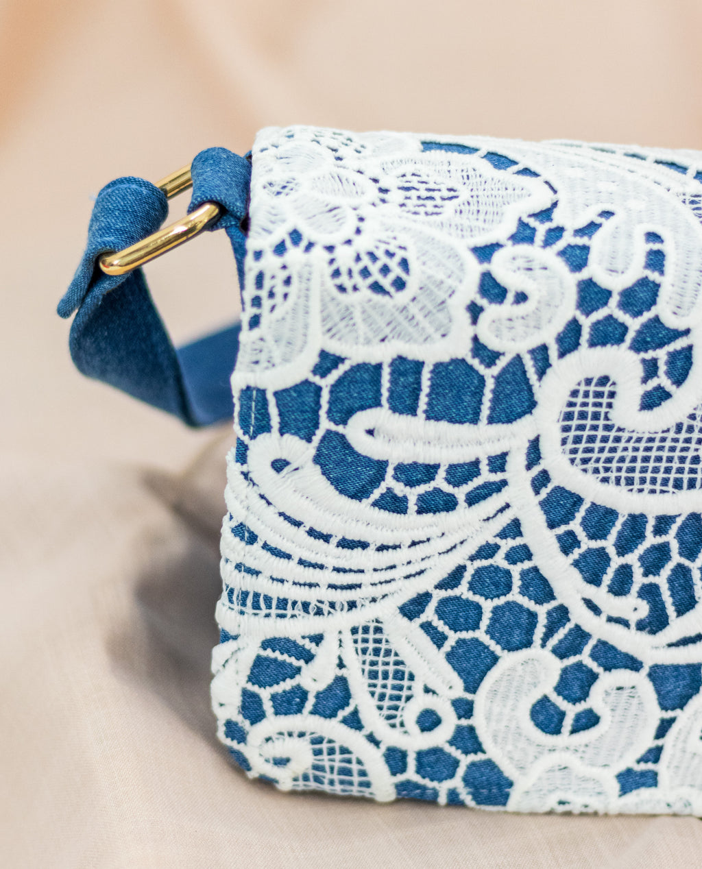 Denim Box Sling